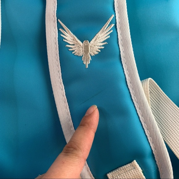 Logan Paul Maverick Backpack Blue & White - AS IS *READ* - Picture 8 of 10